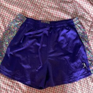 Purple lax shorts Shorts